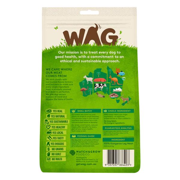 Wag Kangaroo Cubes 200g - Image 3