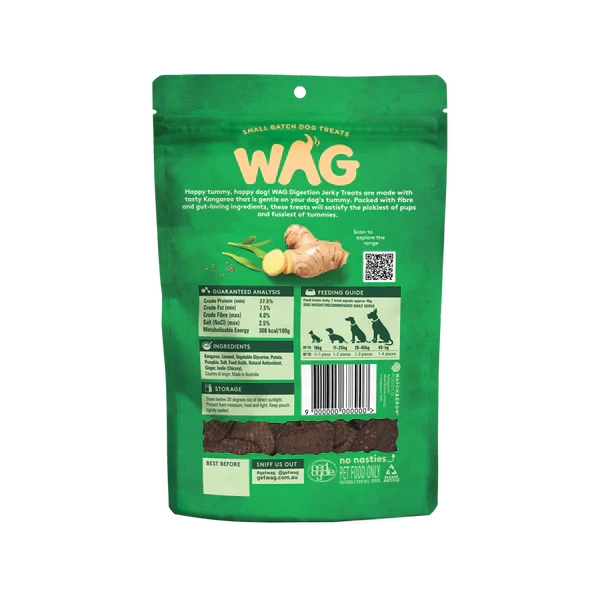 Wag Kangaroo Jerky Digestion 10 Pack - Image 3