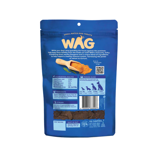 Wag Kangaroo Jerky Immunity 10 Pack - Image 3