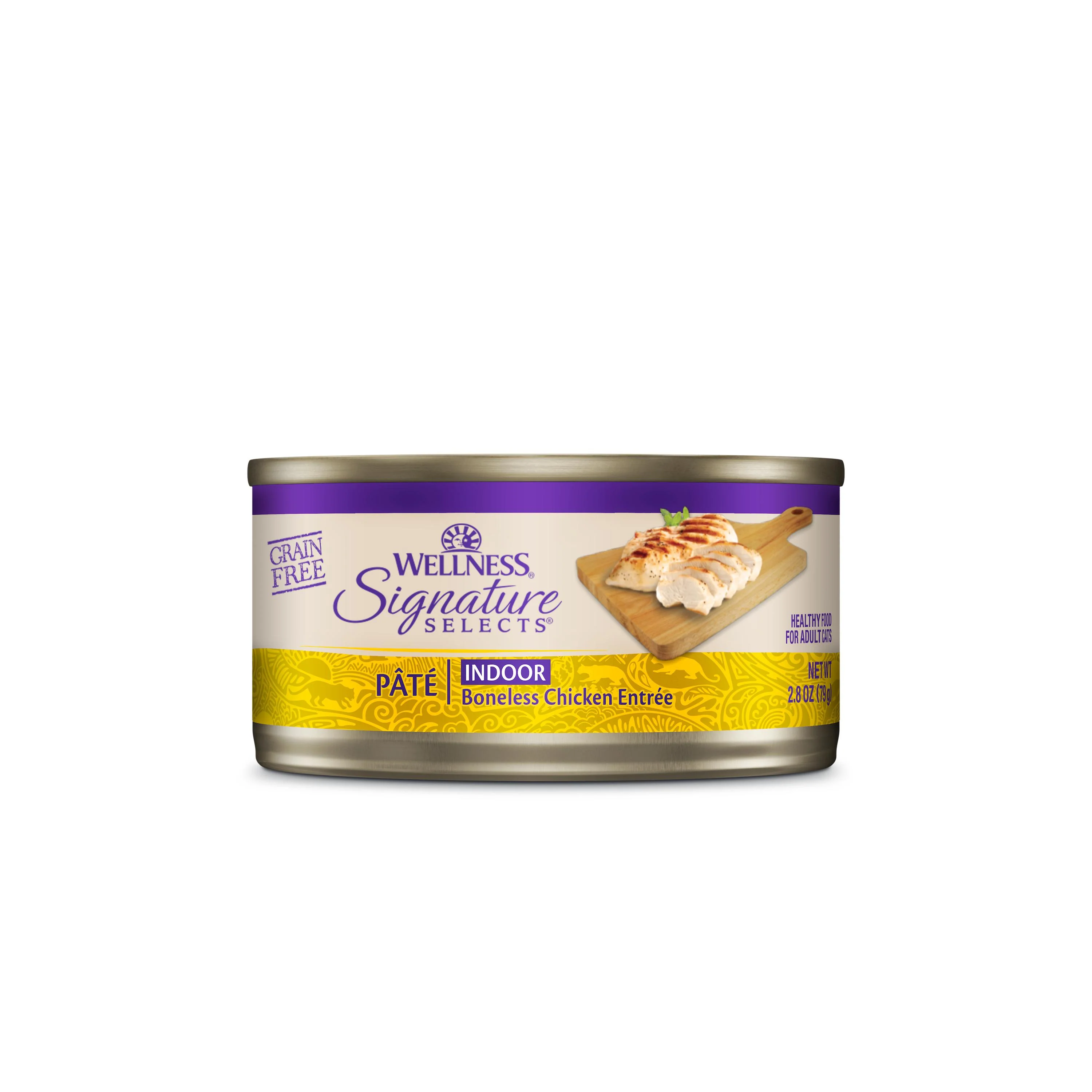 Wellness CORE Signature Selects Paté Chicken Entrée Indoor Wet Cat Food 79g