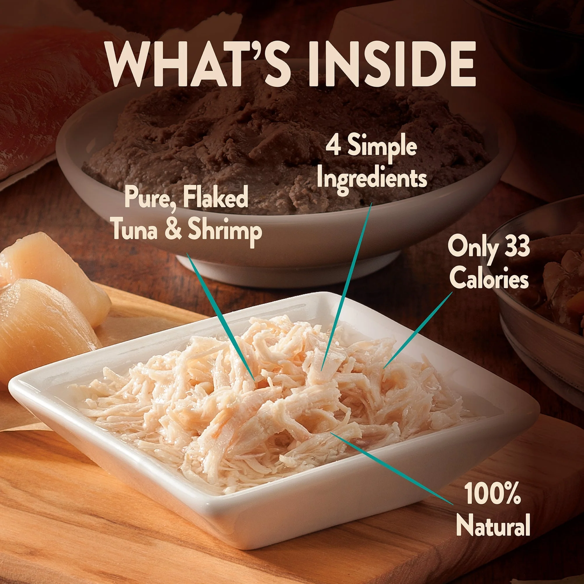 Wellness CORE Simply Shreds Flaked Tuna and Shrimp Recipe Wet Cat Food 50g x 12 - Image 6