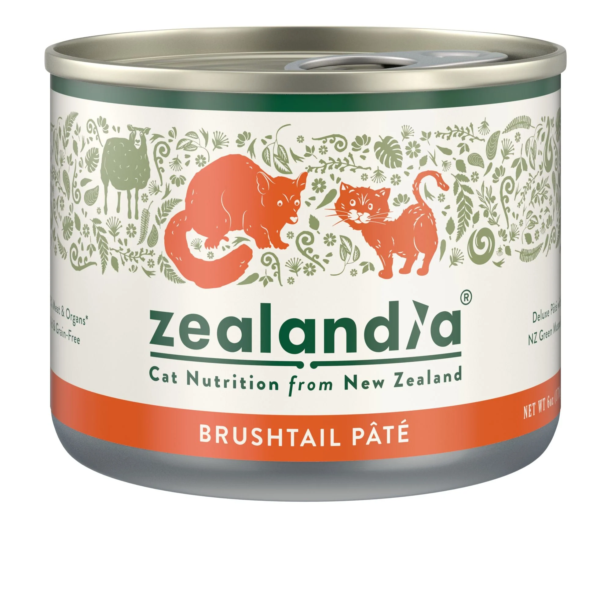 Zealandia Brushtail Possum Pate Adult Cat Wet Food 170g x24 - Image 2