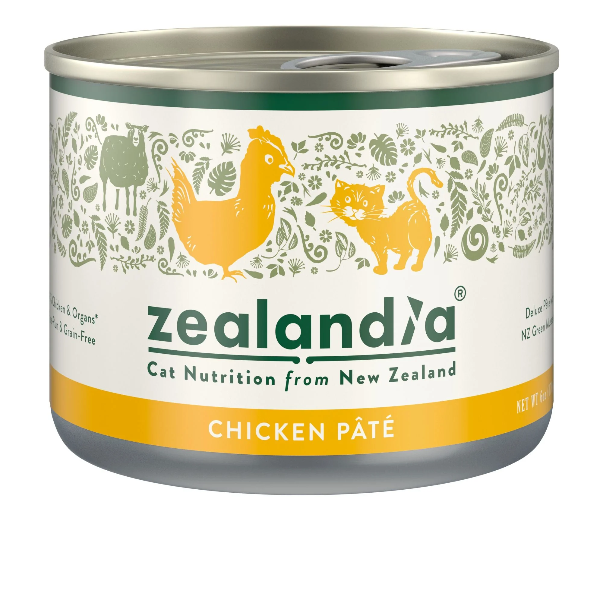 Zealandia Chicken Pate Adult Cat Wet Food 170g x24 - Image 2