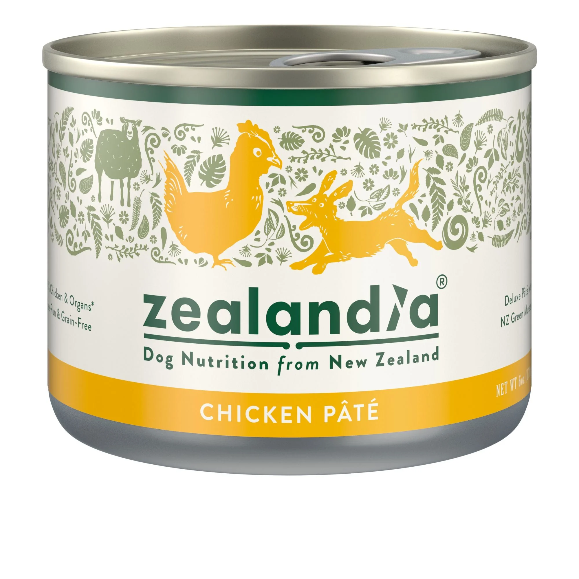 Zealandia Chicken Pate Adult Dog Wet Food 170g x24 - Image 2