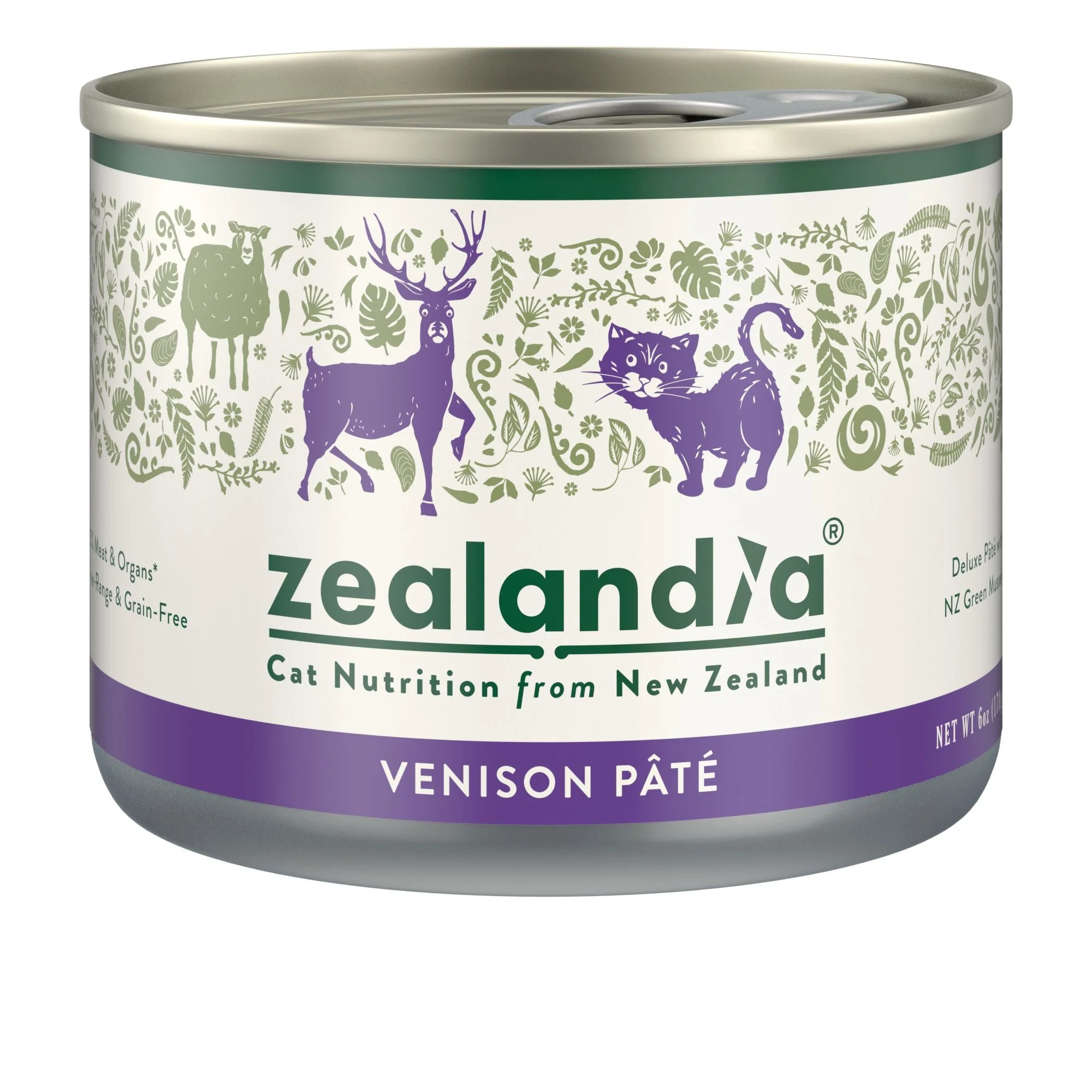 Zealandia Venison Pate Adult Cat Wet Food 170g x24 - Image 2