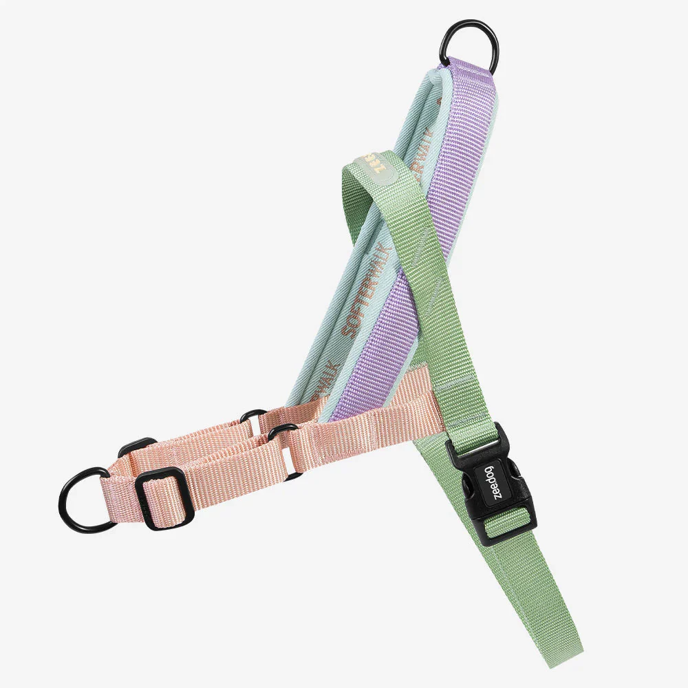 Zee.Dog Softer Walk Peach Dog Harness Large