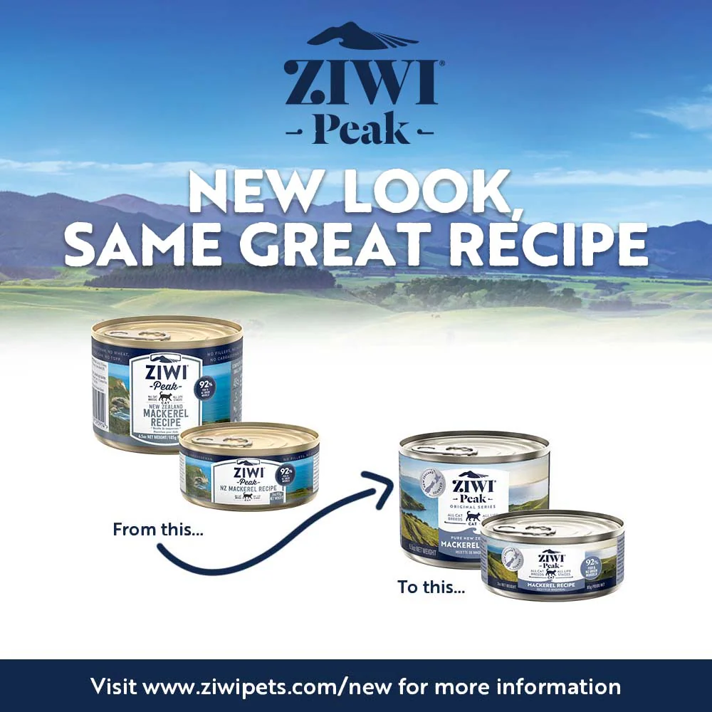 ZIWI Peak Wet Mackerel Recipe Cat Food 85g - Image 3
