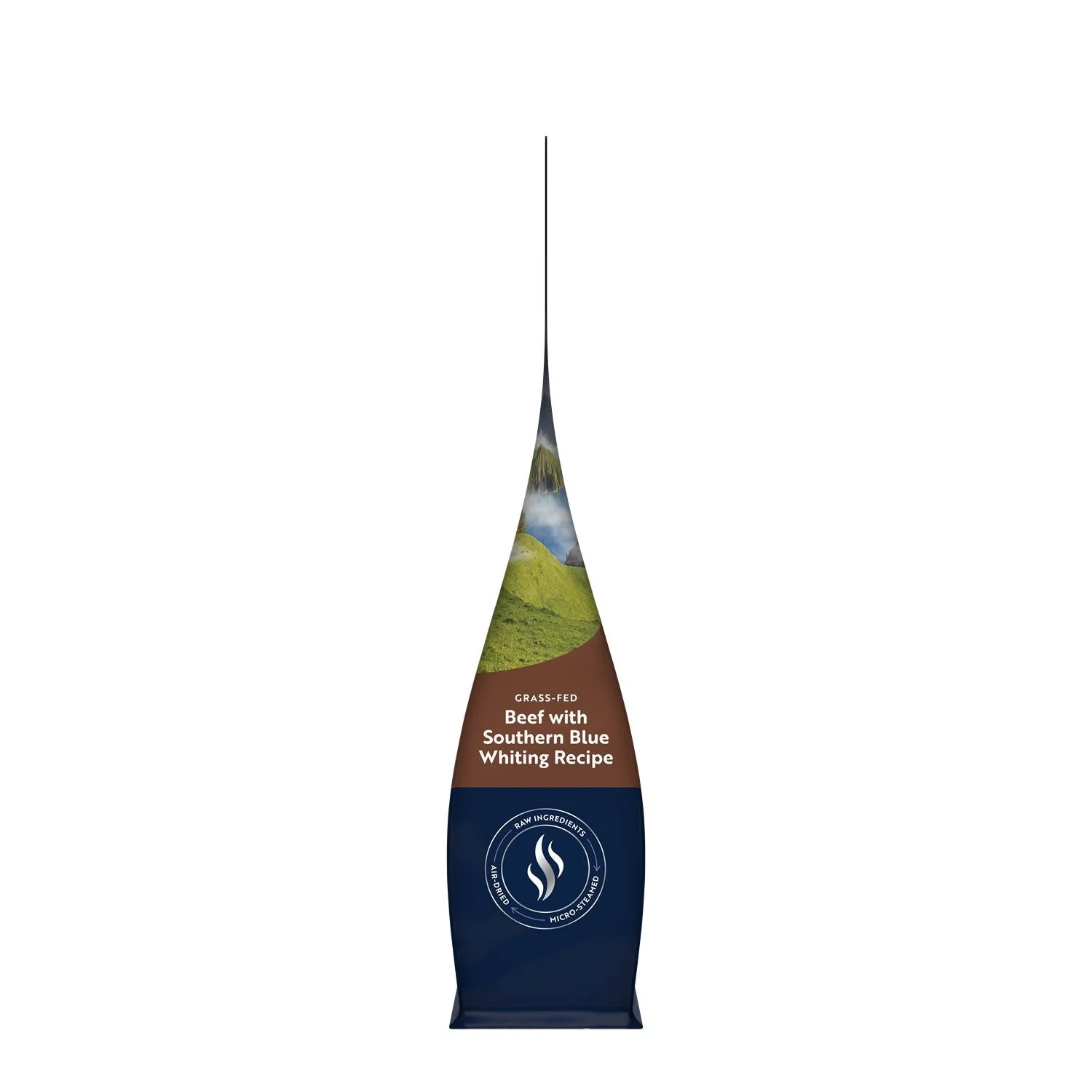 ZIWI Peak Steam and Dried Grass Fed Beef with Southern Blue Whiting Cat Food 2.2kg - Image 4