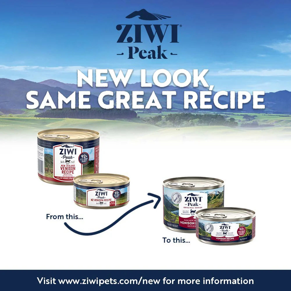 ZIWI Peak Wet Venison Recipe Cat Food 185g - Image 3